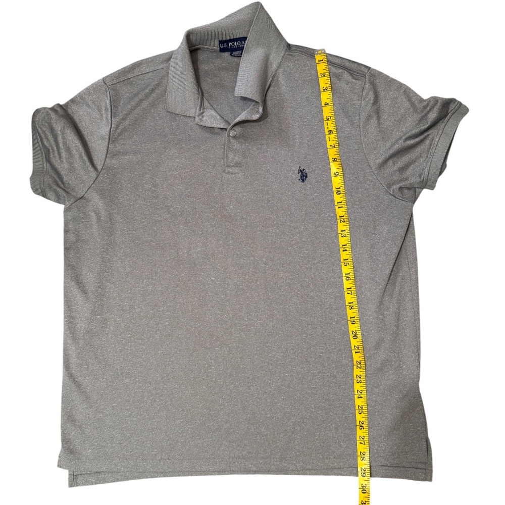 U.S. POLO‎ ASSN. , Andover Gray  polo shirt Mens XL - Picture 4 of 4